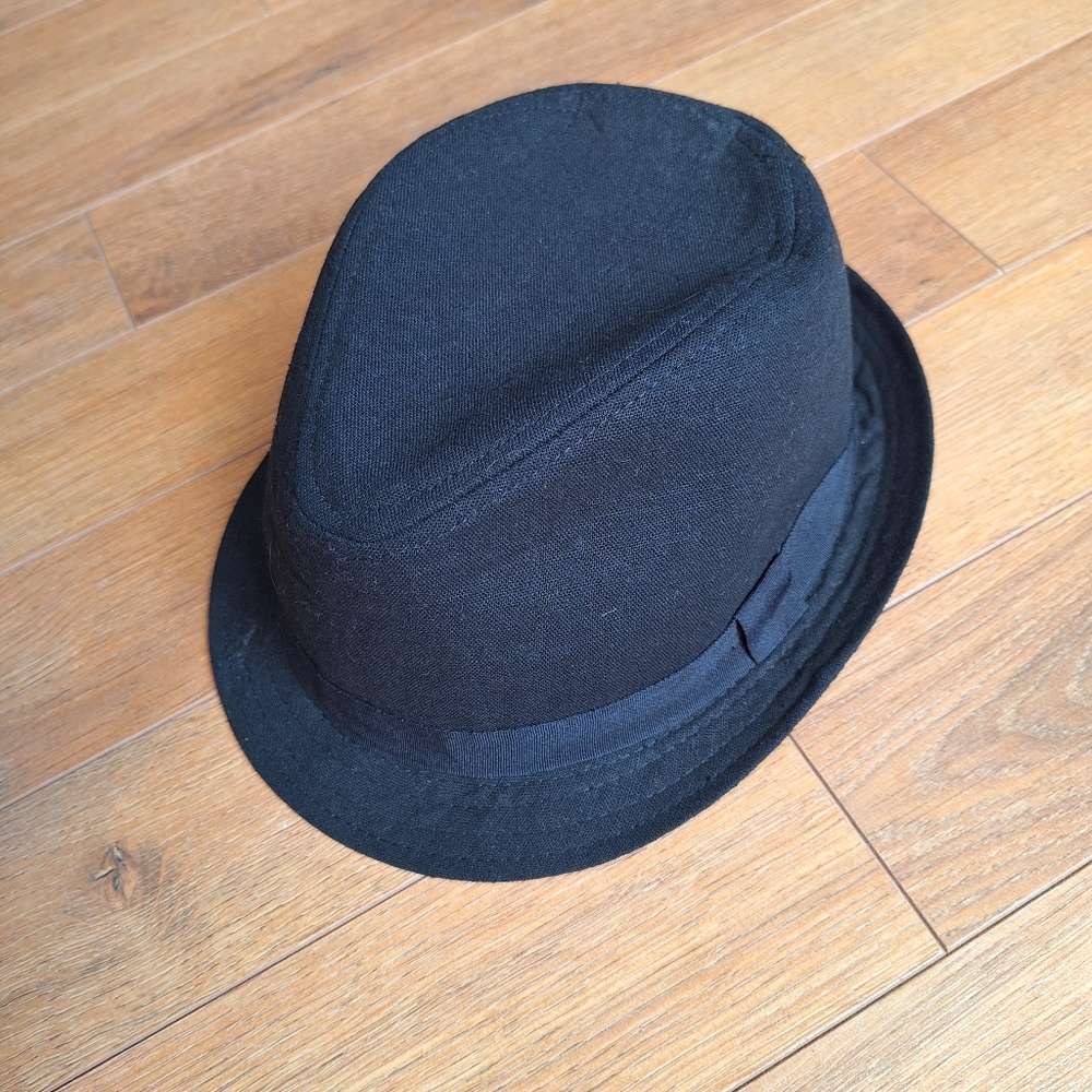 H&M Stylish Black Fedora Hat